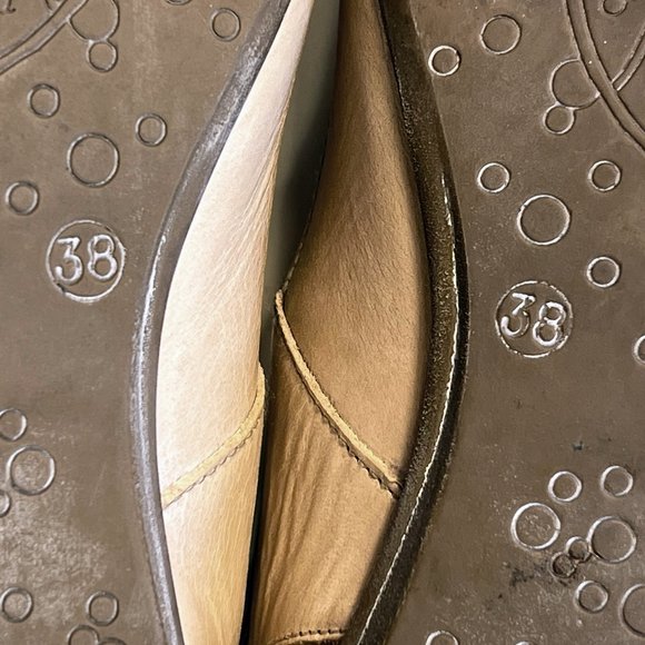 BRAKO Anatomic Collection, Spain Size 38 EU, 7.5 US, Cream Leather - Picture 9 of 17